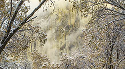 el Capitan through the Fog